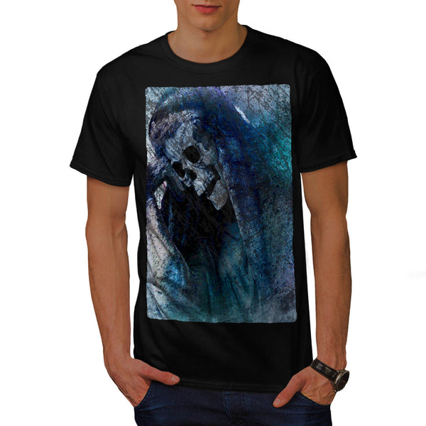 Skull Grim Reaper Art Mens T-Shirt