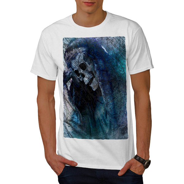 Skull Grim Reaper Art Mens T-Shirt