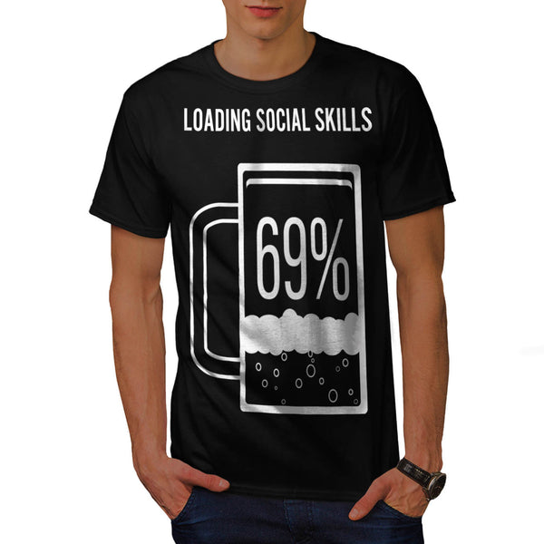 Loading Social Skills Mens T-Shirt