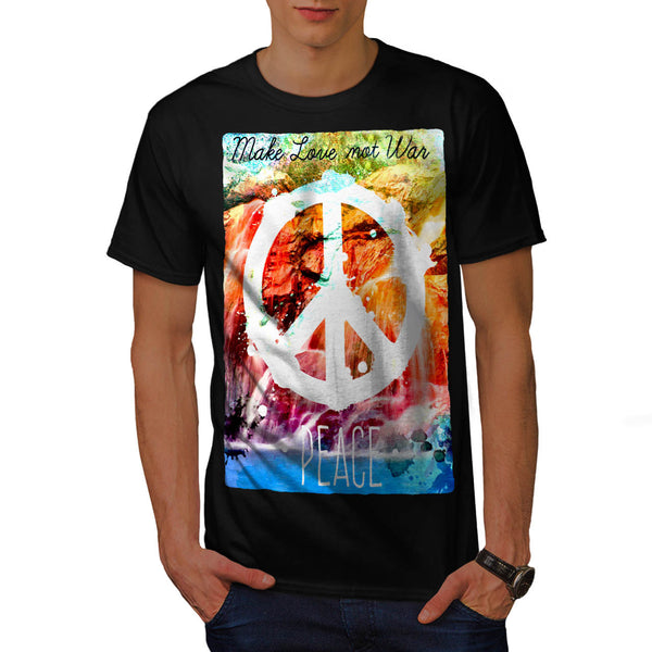 Make Love Not War Mens T-Shirt