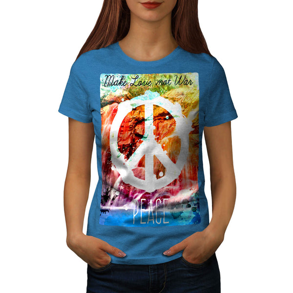 Make Love Not War Womens T-Shirt