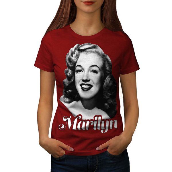 Vintage Pin Up Girl Womens T-Shirt