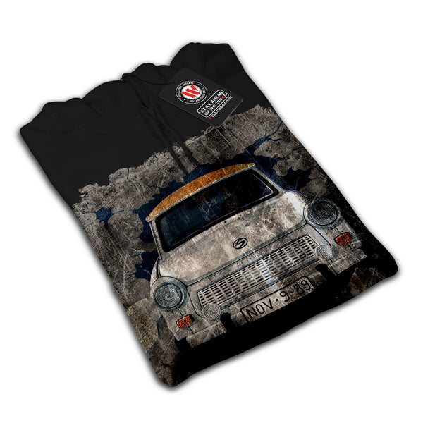 Drive Safe Retro Car Mens Hoodie