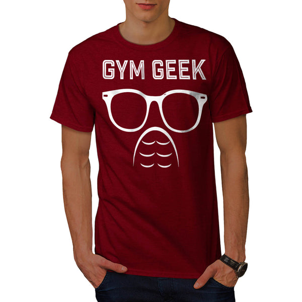 Gym Geek Six Pack Fun Mens T-Shirt