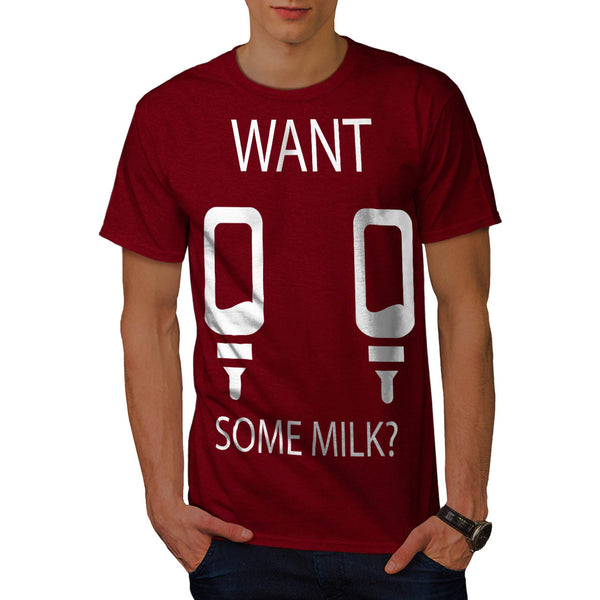 Want Some Milk Boobs Mens T-Shirt