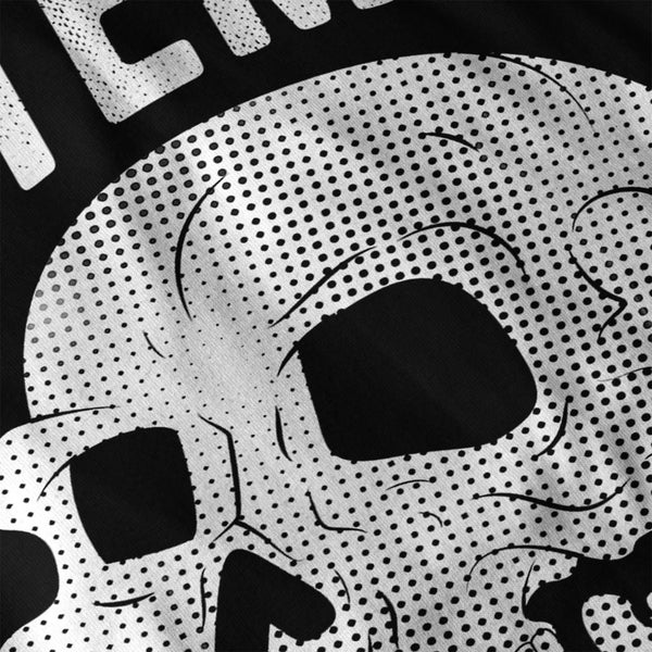 Skull Vampire Head Mens Long Sleeve T-Shirt