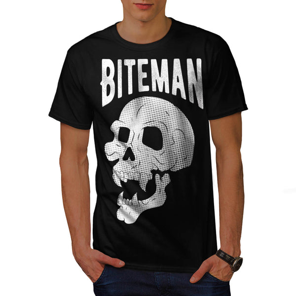 Skull Vampire Head Mens T-Shirt