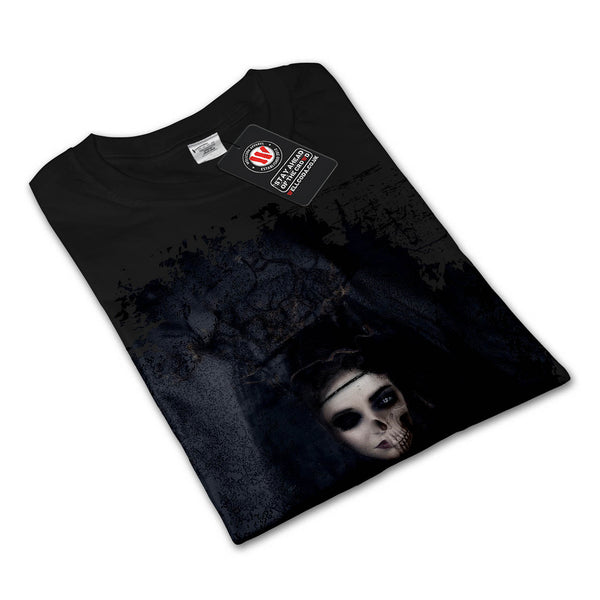 Ghost Lady Haunting Womens Long Sleeve T-Shirt