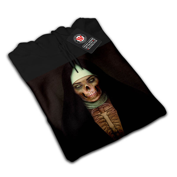 Creep Horror Nun Lady Mens Hoodie