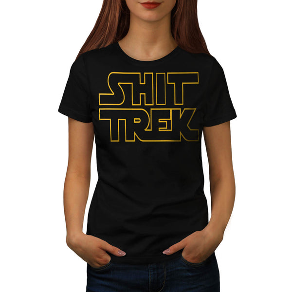 Star Trek Parody Funny Womens T-Shirt