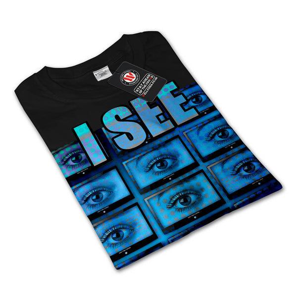 I See You Eye Ball Mens Long Sleeve T-Shirt