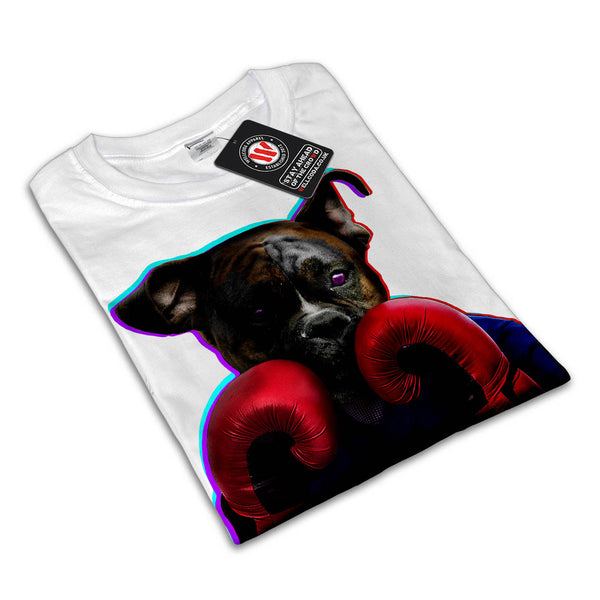 Staffy Dog Boxer Fun Womens T-Shirt