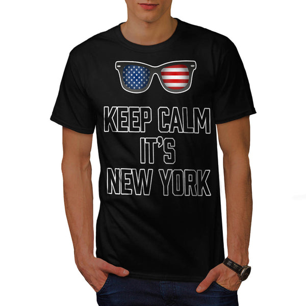 Keep Calm New York Mens T-Shirt