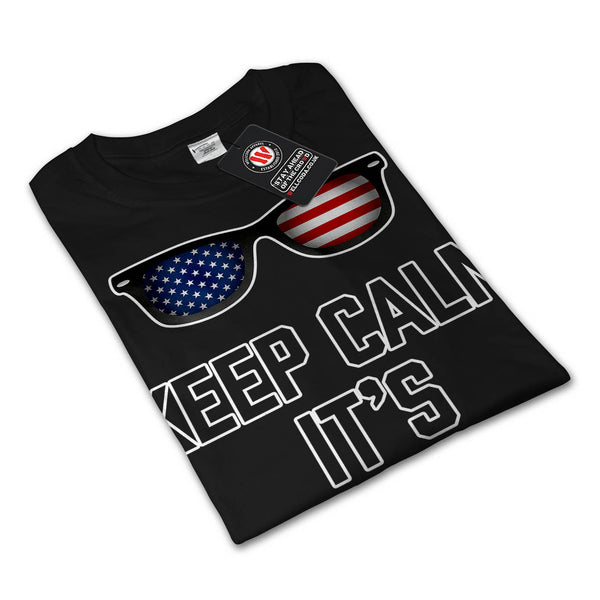 Keep Calm New York Mens Long Sleeve T-Shirt