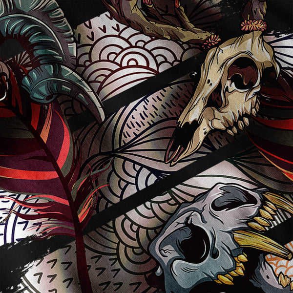 Skull Indian Beast Mens Hoodie
