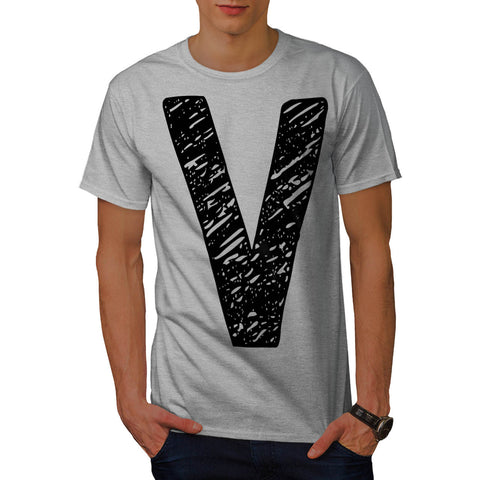 V Epic Brand Print Mens T-Shirt