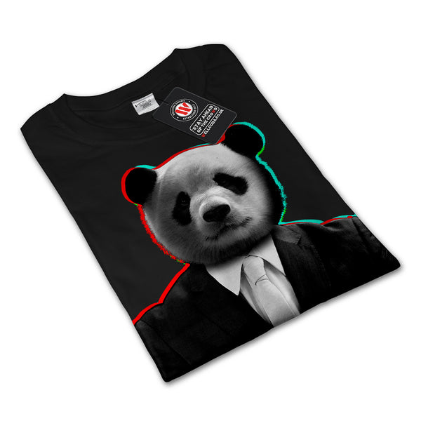 Panda Bear Business Womens Long Sleeve T-Shirt