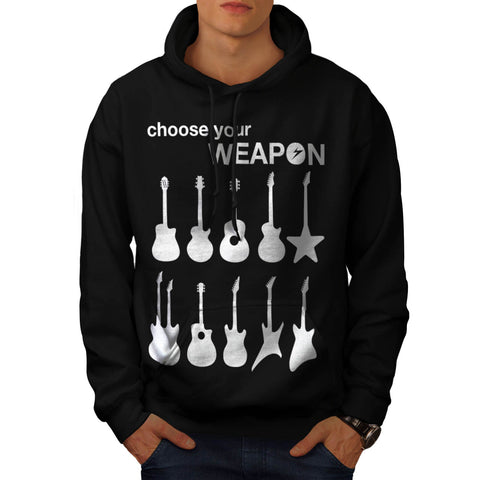 Instrument Artwork Mens Hoodie