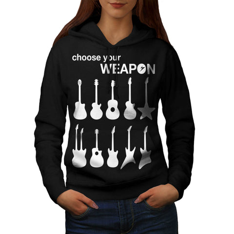 Instrument Artwork Womens Hoodie