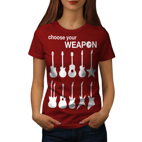 Instrument Artwork Womens T-Shirt