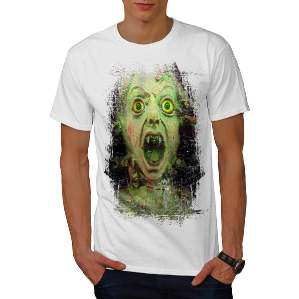 Monster Zombie Green Mens T-Shirt