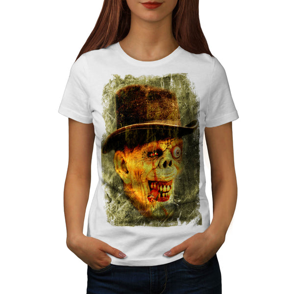 Zombie Dapper Gent Womens T-Shirt