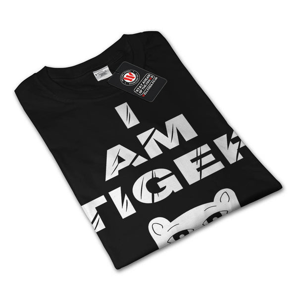 I Am Tiger Silly Cat Mens Long Sleeve T-Shirt