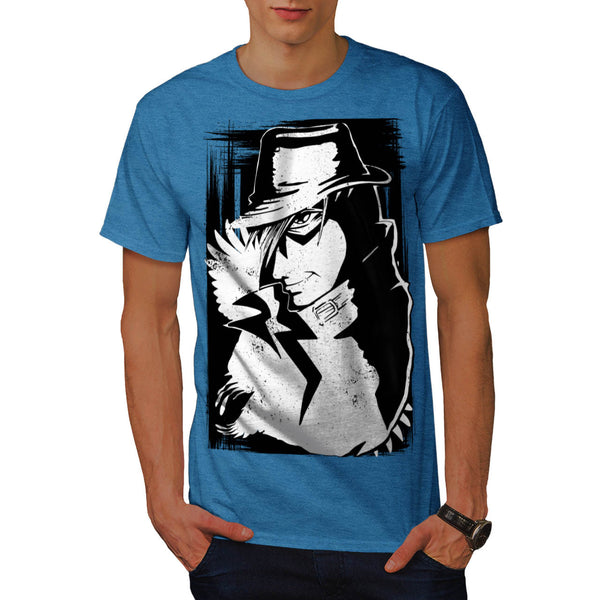 Sherlock Japan Anime Mens T-Shirt