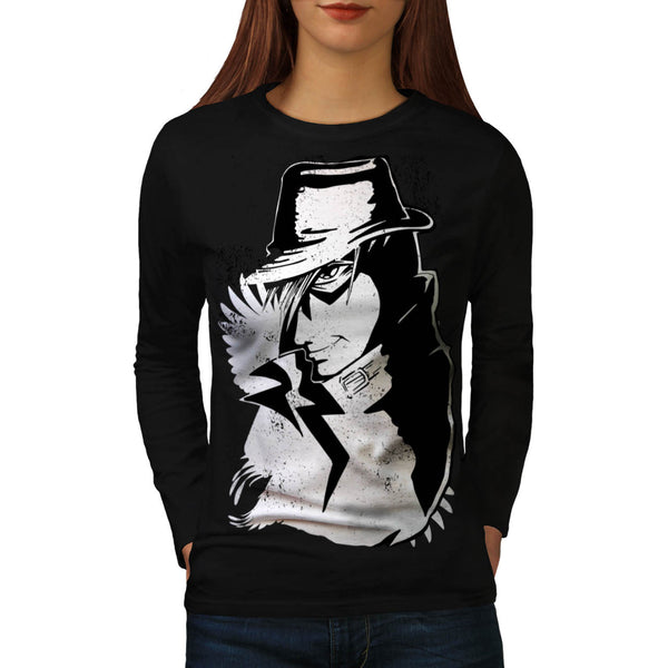 Sherlock Japan Anime Womens Long Sleeve T-Shirt