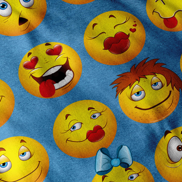 Funny Smiley Faces Womens T-Shirt