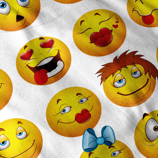 Funny Emoji Faces Mens T-Shirt
