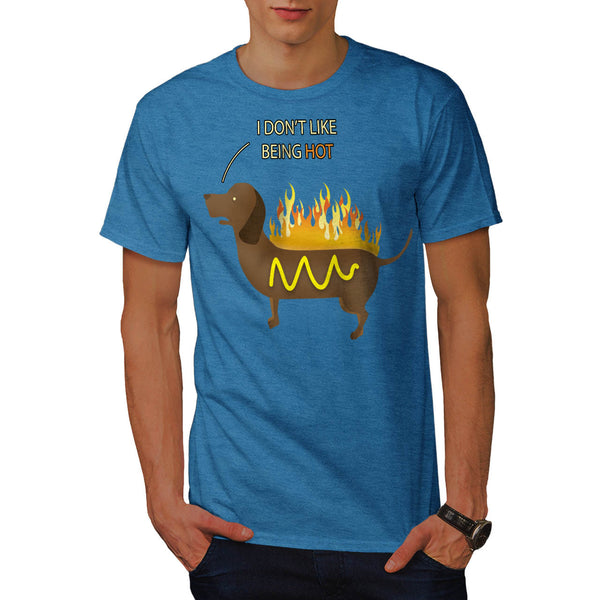 Hot Dog Funny Joke Mens T-Shirt