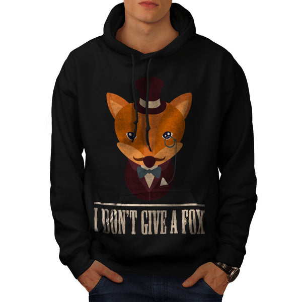 Dont Give A Fox Comic Mens Hoodie