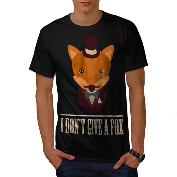 Dont Give A Fox Comic Mens T-Shirt