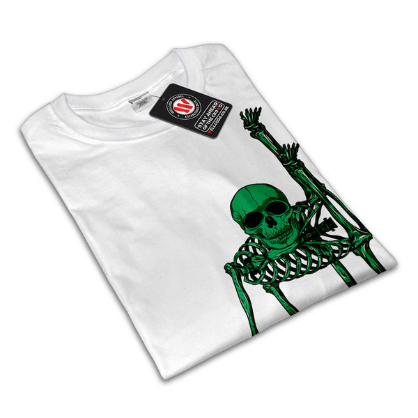 Skull Glow Beast Bone Mens T-Shirt