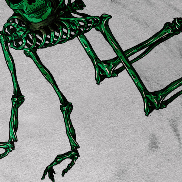 Skull Bone Beast Glow Womens T-Shirt