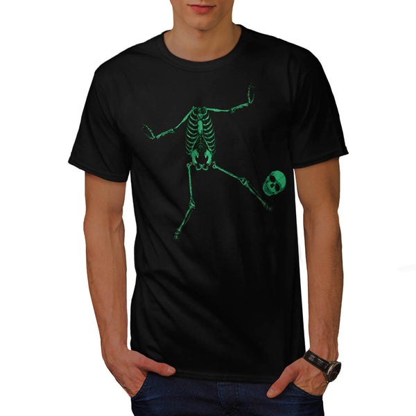 Skull Bone Glow Beast Mens T-Shirt