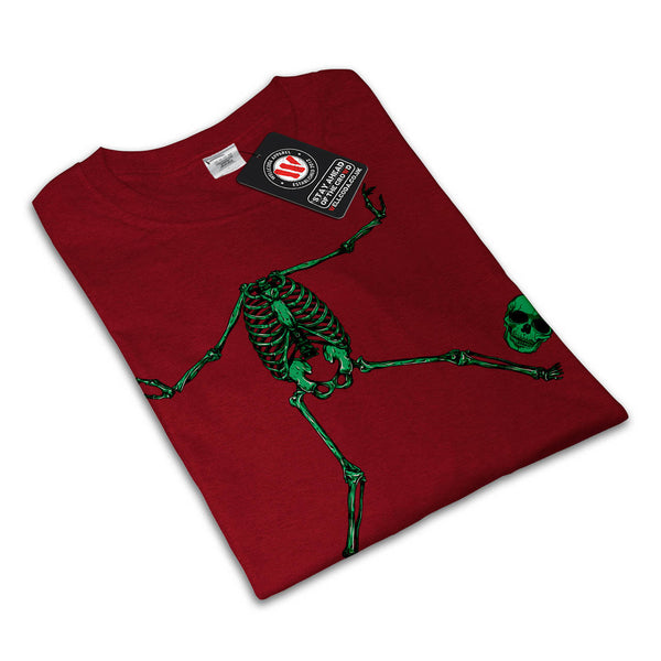 Skull Bone Glow Beast Womens T-Shirt