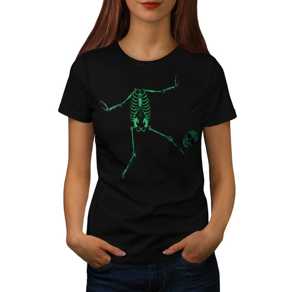 Skull Bone Glow Beast Womens T-Shirt