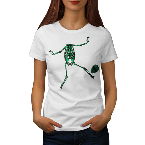 Skull Bone Glow Beast Womens T-Shirt