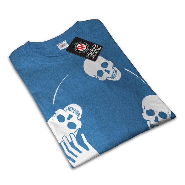 Skull Head Bones Art Mens T-Shirt