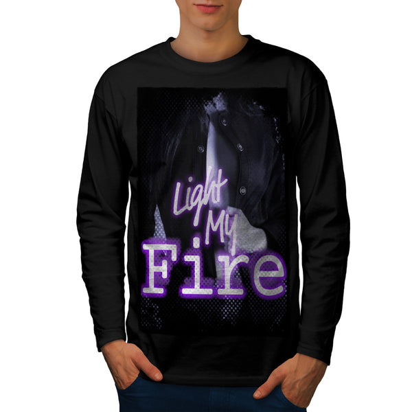 Light My Fire Body Mens Long Sleeve T-Shirt