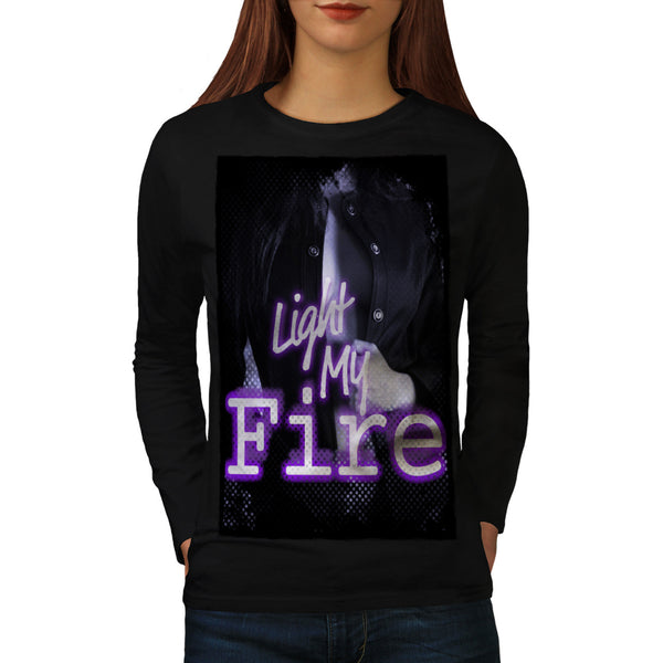 Light My Fire Body Womens Long Sleeve T-Shirt