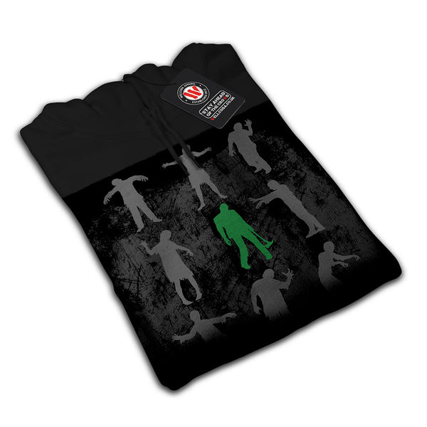 Join The Crowd Zombie Mens Hoodie