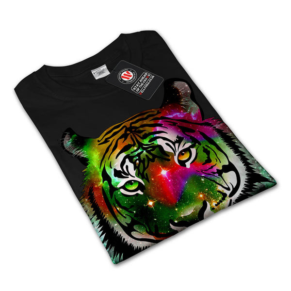 Colorful Tiger Animal Mens Long Sleeve T-Shirt