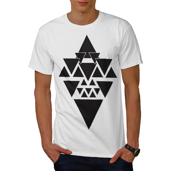 Triangle Star Night Mens T-Shirt