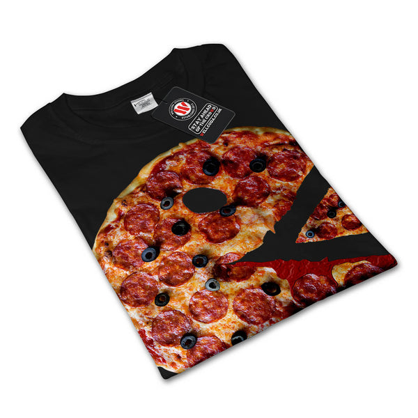 Cannibalism Pizza Eat Womens Long Sleeve T-Shirt