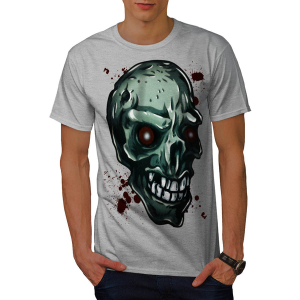 Skull Head Devil Eyes Mens T-Shirt