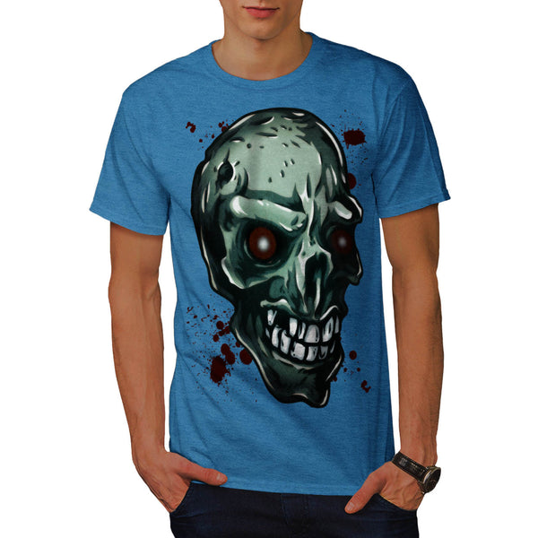 Skull Head Devil Eyes Mens T-Shirt