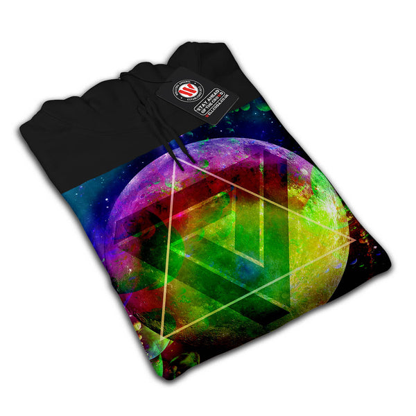 Weird Planet Universe Mens Hoodie